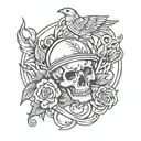 everlasting 🪶 tattoo design idea