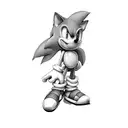 sonic the hedgehog tattoo design idea