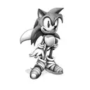 sonic the hedgehog tattoo design idea