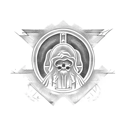 last supper tattoo design idea