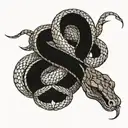 snake skin This tattoo tattoo design idea