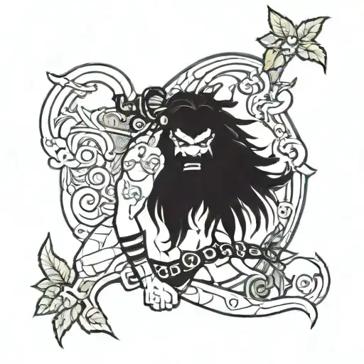 tarzan tattoo design idea