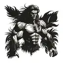 tarzan tattoo design idea