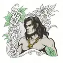 tarzan tattoo design idea