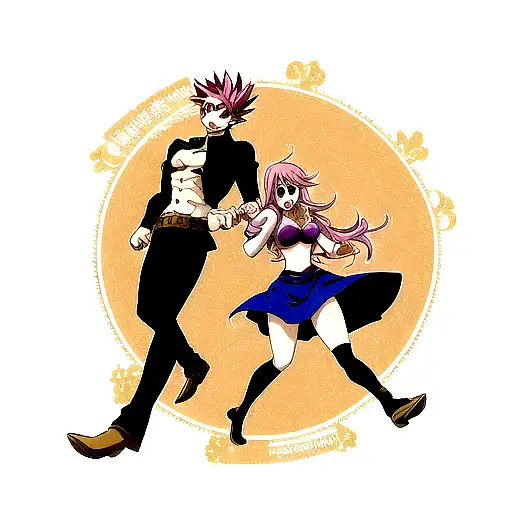 fairytail jojo  tattoo design idea