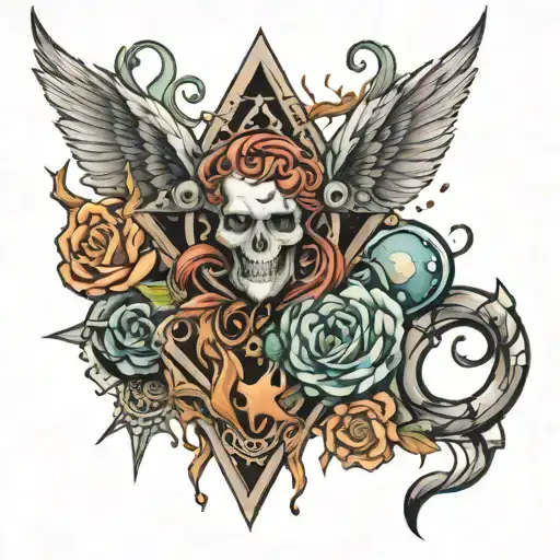 arcane tattoo design idea