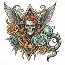 arcane tattoo design idea