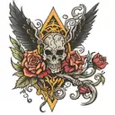 arcane tattoo design idea