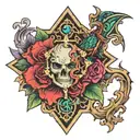 arcane tattoo design idea