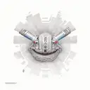 Nails tech tattoo design idea