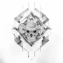 word CANO tattoo design idea