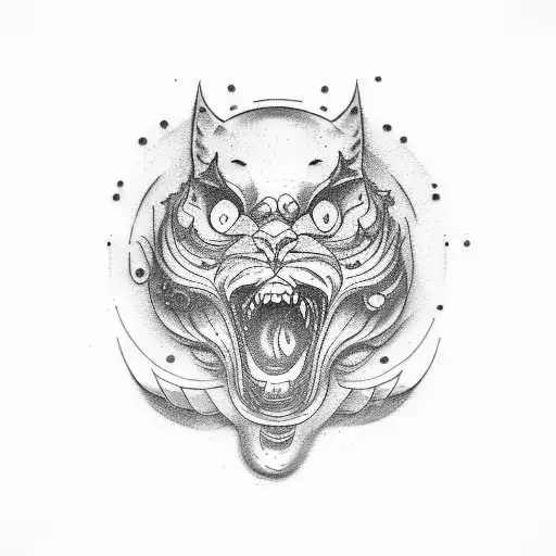 a logo for tomo tattoo design idea