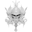 uccello fenice rinascita  tattoo design idea