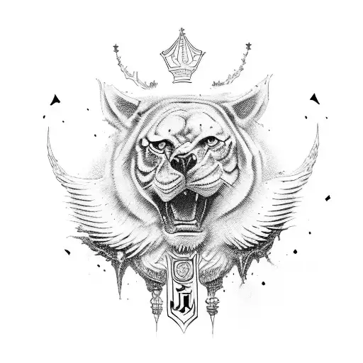 king of the street  tattoo design idea