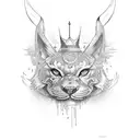 king of the street  tattoo design idea