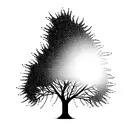 tree from dead to alive tattoo design idea