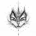 another in the fire tattoo design idea
