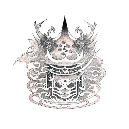 Final Fantasy 7 theme tattoo design idea