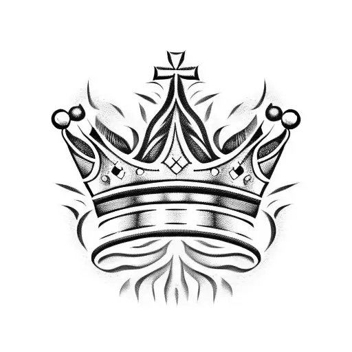 King's Crown tattoo design idea
