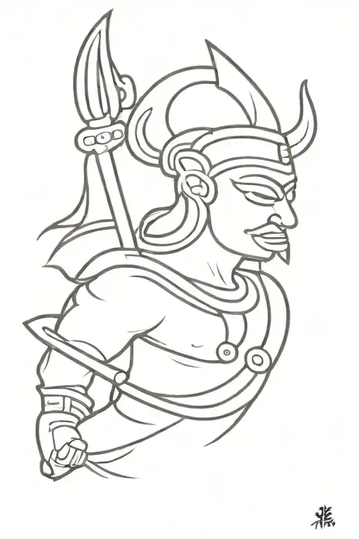 cambodian warriors historically tattoo design idea