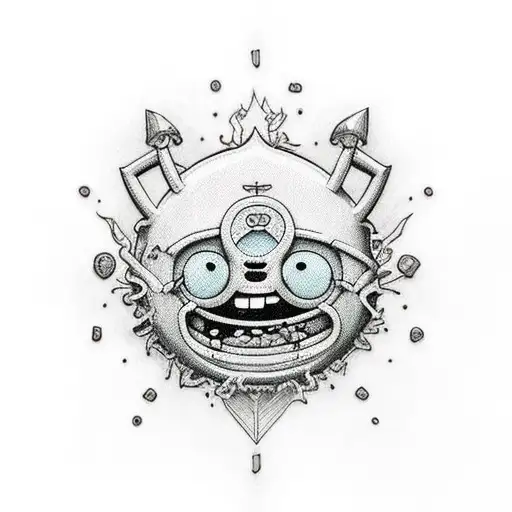 Adventure Time tattoo design idea