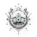 Adventure Time tattoo design idea