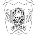 morior invictus tattoo design idea