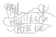 still i rise tattoo design idea