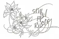 still i rise tattoo design idea