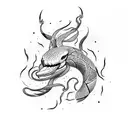 viper tattoo design idea