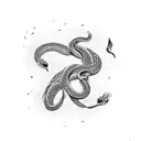 viper tattoo design idea