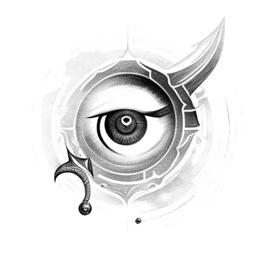 Eye of Horus tattoo design idea