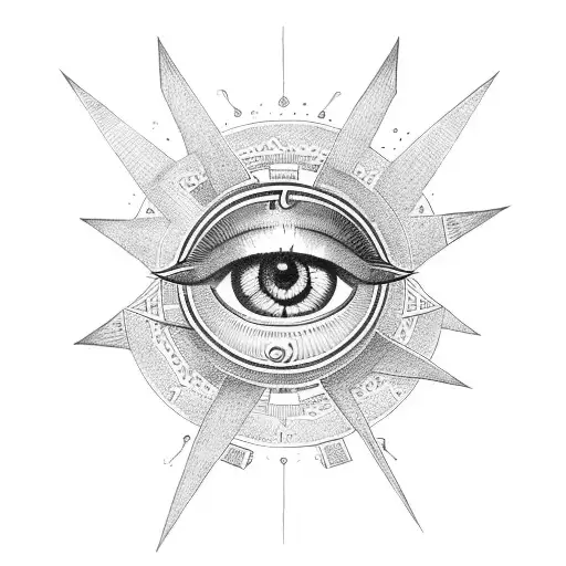 Eye of Horus tattoo design idea