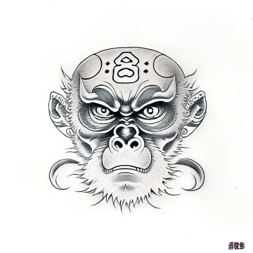 monky d luffy tattoo design idea