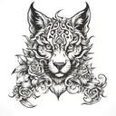 attitude tattoo design idea