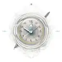 The word "Patience" in cursive fancy font, then the inside of the "P" will be like a clock, with numbers on the inside. tattoo design idea