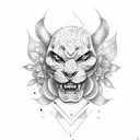 only the word "P E A S" tattoo design idea