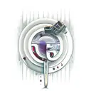 the letters P E A S tattoo design idea