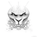 semicolon tattoo design idea