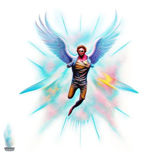 icarus tattoo design idea