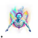 icarus tattoo design idea