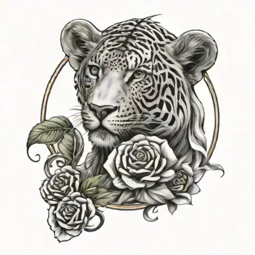 overcoming of struggle, protection, self care, rebirth, the circle of life, kindness, strength, new challenges, and new  tattoo design idea