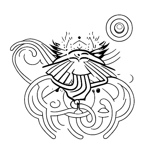 lighter tattoo design idea