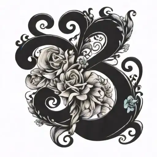 beautiful question mark tattoo design idea