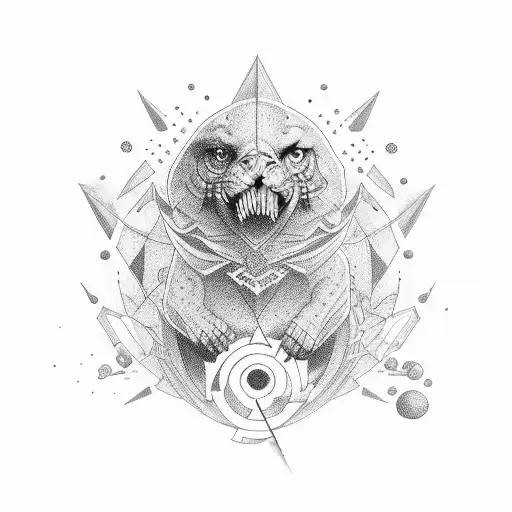 rise strength agility  tattoo design idea