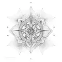 octagram tattoo design idea