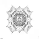 octagram tattoo design idea