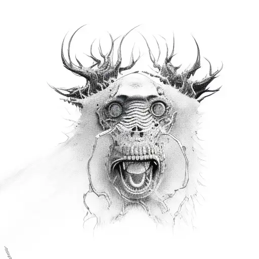 be weird  tattoo design idea