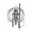 light Sabre tattoo design idea