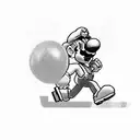 gaming mario sonic pubg  tattoo design idea